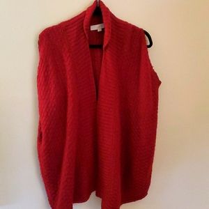 LOFT Oversized sweater vest